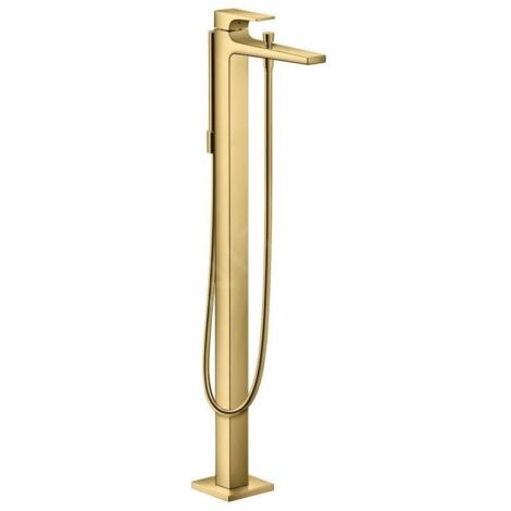 Hansgrohe Metropol - Mitigeur de baignoire, montage au sol, aspect d'or poli 32532990 (1/5)