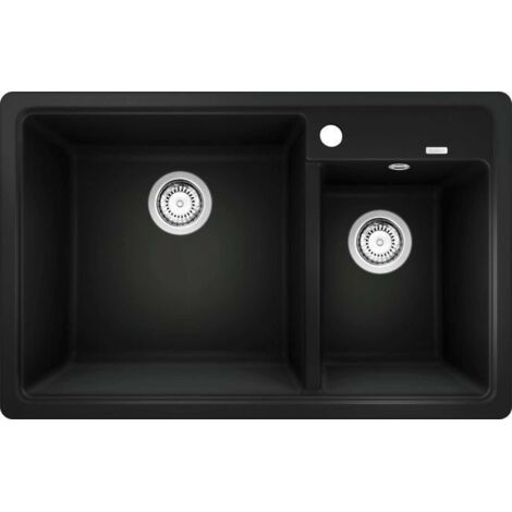 Blanco Legra 8 - Évier en silgranit, 780x500 mm, noir 526223 (1/5)