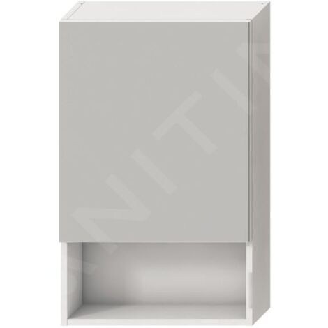 Jika Lyra - Armoire avec miroir 500x132x800 mm, blanc H4532310383041 (1/2)