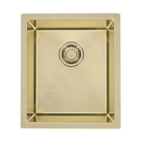 Alveus Quadrix Monarch - Évier 390x450 mm, gold 1103316 (1/4)