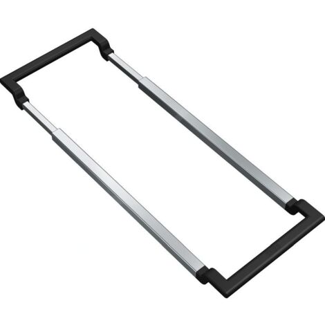 Franke Accessoires - ALL-IN Rail télescopique, plastique noir / inox 133.0655.059