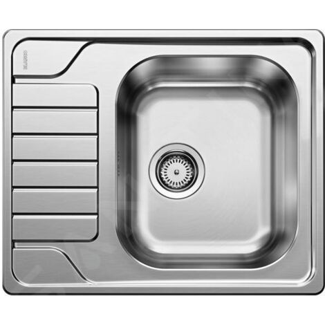 Blanco Dinas 45 - Évier, 605x500 mm, inox brossé 525122 (1/2)