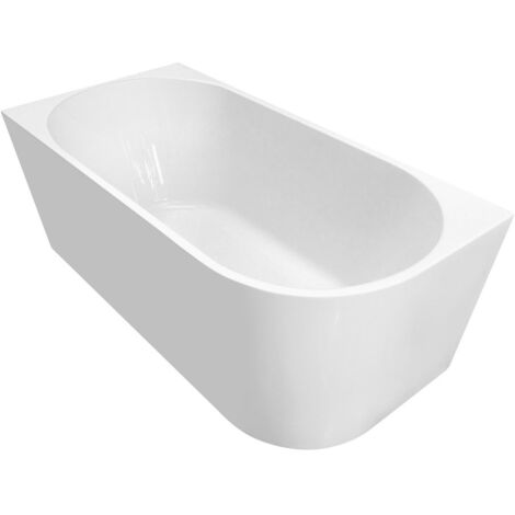 TIBERA L Corner Baignoire debout 140x70cm, blanc (1/5)