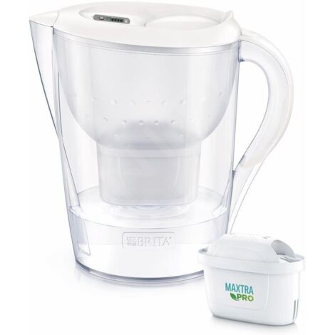 Brita Carafes - Carafe filtrante Marella XL Memo, volume 3,5 l, 3x filtre Maxtra Pro, blanc 1052782 (1/3)