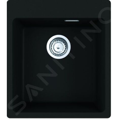 Franke Maris - Évier en fragranit MRG 610-39 FTL, 44x50 cm, noir mat 114.0661.448