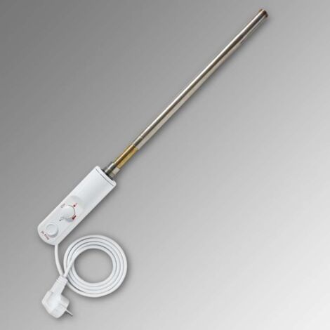 Zehnder – Barre chauffante électrique 600 W – Longueur 130 mm – Filetage G 1/2 – Protection IP 44 – 857481