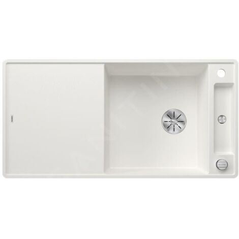 Blanco Axia III XL 6 - Évier en silgranit, 990x500 mm, avec commande de vidage et accessoires, InFino, blanc 523529 (1/4)
