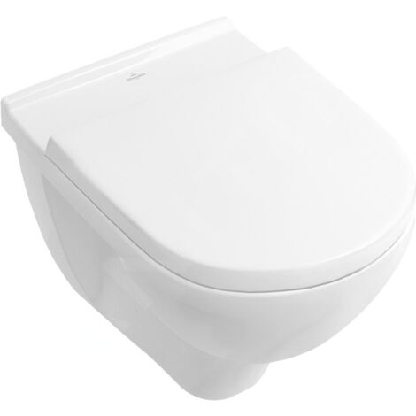 Villeroy & Boch O.novo - WC suspendu, CeramicPlus, blanc alpin 566010R1 (1/5)