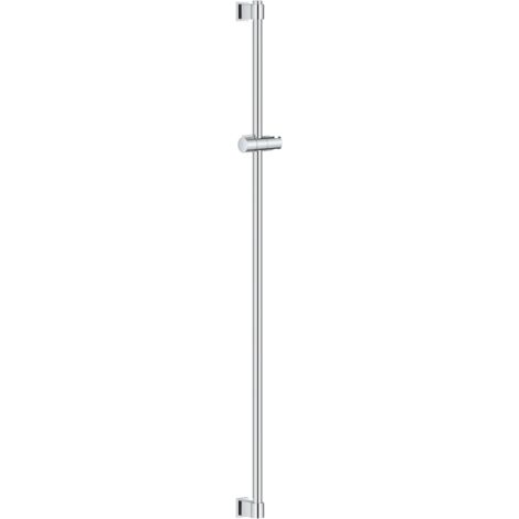 Barre de douche 1150 mm – Finition chrome – Supports muraux réglables – GROHE FastFixation – 26970001