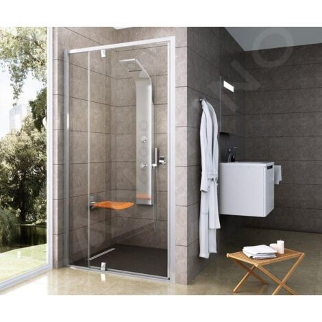 Ravak Pivot - Porte de douche 1061-1111 mm, verre satiné/clair 03GD0U00Z1 (1/5)