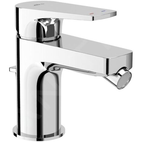 Jika Cubito-N - Mitigeur de bidet avec vidage, chrome H3411X10041111 (1/2)
