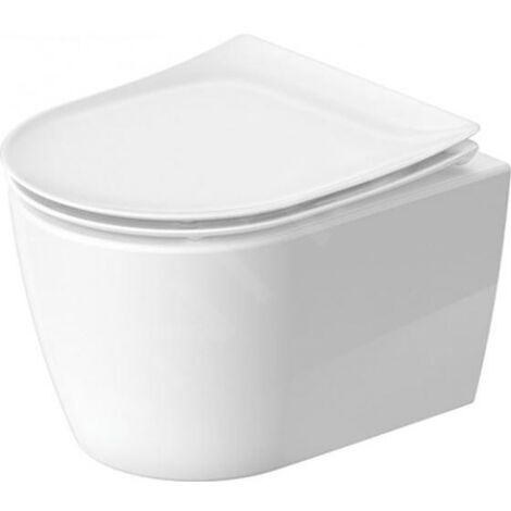 Duravit Soleil by Starck - WC suspendu, Rimless, WonderGliss, blanc 25900900001