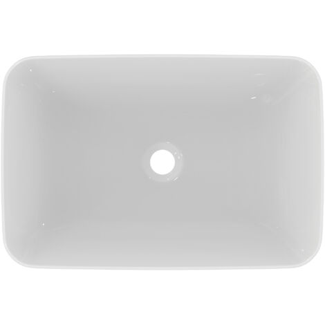 Ideal Standard Connect Air - Lavabo pour plaque 600x400x130 mm, avec Ideal Plus, blanc E0348MA