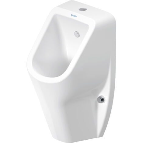 Duravit D-Code - Urinoir, alimentation apparente, Rimless, blanc alpin 0828300000