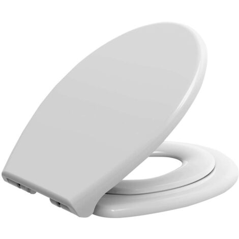 Sapho - Abattant WC avec abattant enfant intégré, Soft Close, blanc FS125 (1/5)