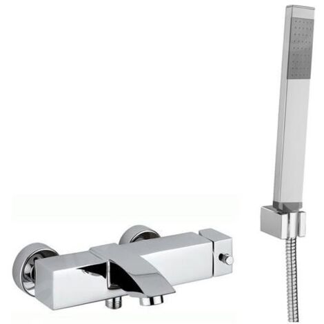Paffoni Level - Mitigeur de baignoire avec accessoires, chrome LEA026CR (1/2)