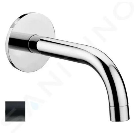 Paffoni Light - Bec déverseur de baignoire, noir mat ZBOC140NO (1/2)