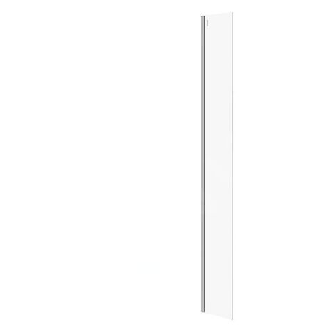 Cersanit Mille - Paroi latérale fixe pour Walk-In, 30x200 cm, chrome/verre clair S161-013 (1/2)