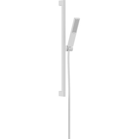 Hansgrohe Pulsify E - Set pomme de douche, barre et flexible, EcoSmart+, blanc mat 24371700 (1/5)