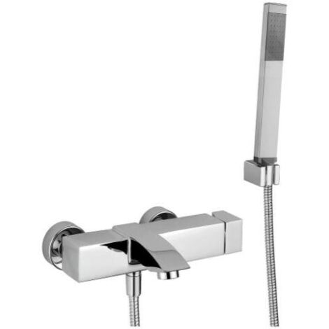Paffoni Level - Mitigeur de baignoire avec accessoires, chrome LEC026CR (1/2)