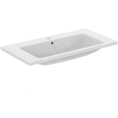 Ideal Standard i.Life B - Lavabo pour meuble 101x52 cm, avec trop-plein, trou pour robinet, blanc T460301 (1/5)