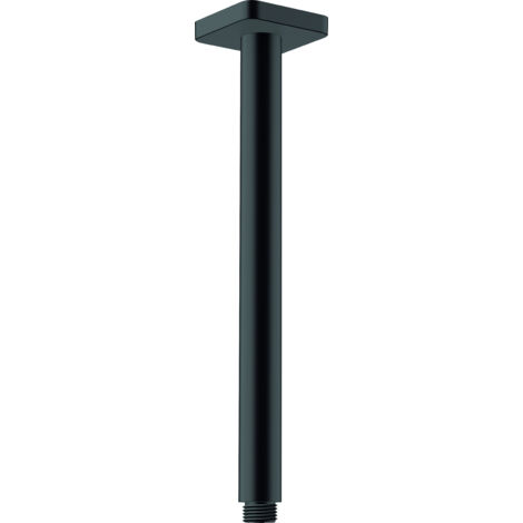 Hansgrohe Vernis Shape - Bras de douche plafond 30 cm, noir mat 26407670