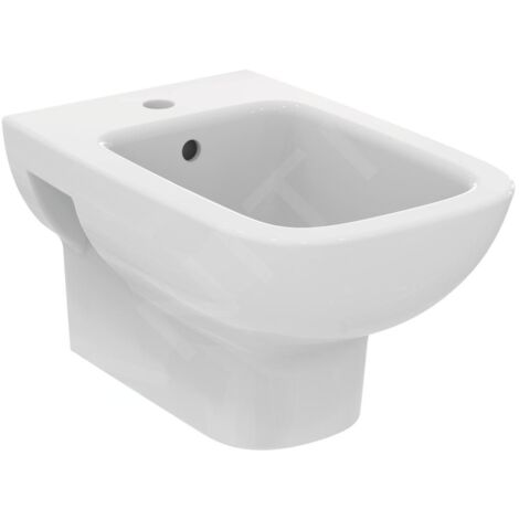 Ideal Standard i.Life A - Bidet suspendu, 355x540 mm, avec trop-plein, trou pour robinetterie, blanc T471801 (1/4)