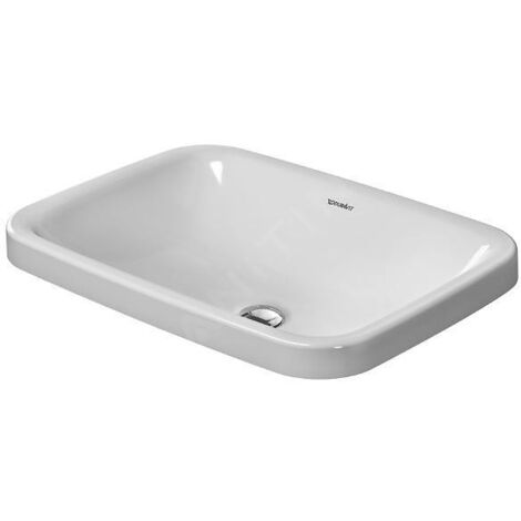 Duravit lavabo encastré DuraStyle 60cm encastré par le dessus,