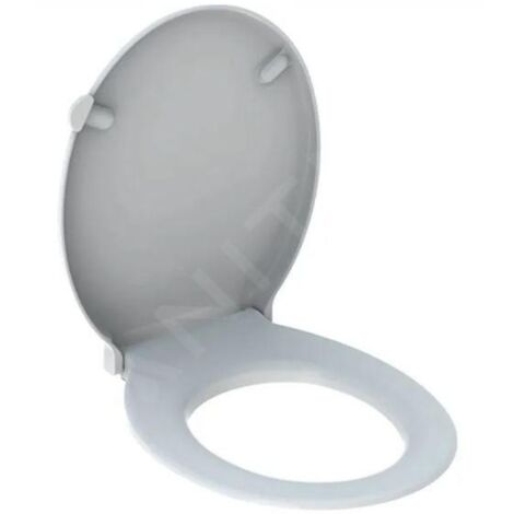 Geberit Selnova - Abattant de WC adapté aux PMR, blanc 501.559.01.1 (1/2)