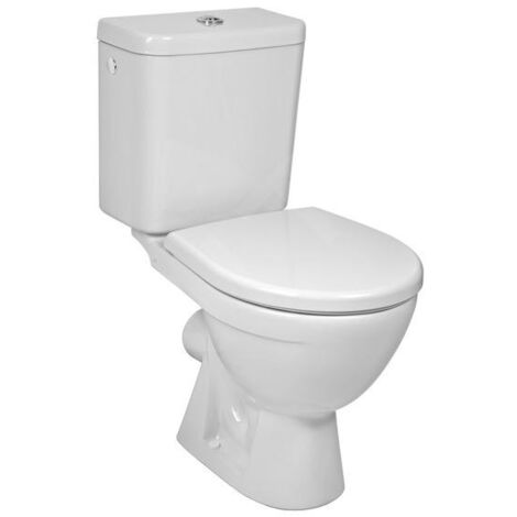Jika Lyra plus - WC combiné, évacuation arrière, remplissage par le bas, blanc H8263860002423 (1/3)