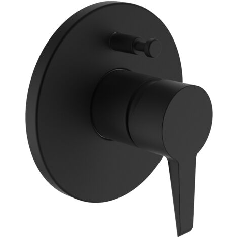 Laufen Pure - Mitigeur encastré 2 sorties, noir mat HF901779428000 (1/5)