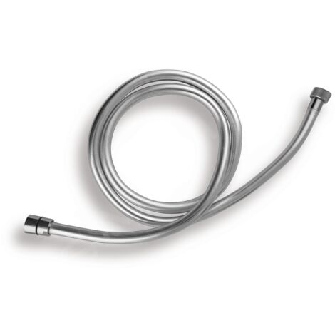 Novaservis Flexibles - Flexible de douche plastique, 1200 mm, argenté SILVER/120,0