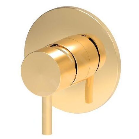Paffoni Light Exclusive Edition - Mitigeur de douche encastré avec corps, or LIG011HG (1/2)