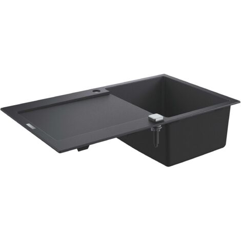Grohe – Évier composite 1 bac 86x50 cm – Garniture de vidage automatique – Matériau quartz – 31644AP0 (1/10)