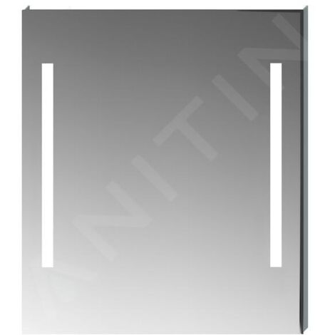 Jika Clear - Miroir avec éclairage LED, 1000x810 mm H4557651731441 (1/2)