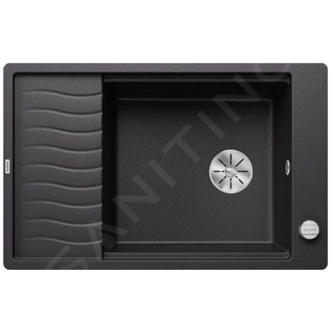 Blanco Elon XL 6 - Évier en silgranit, 770x490 mm, avec commande de vidage et accessoires, InFino, anthracite 524854 (1/4)