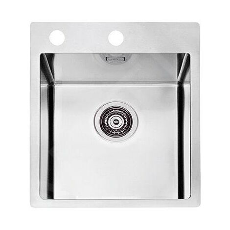 Alveus Pure - Évier 405x525 mm, avec commande du vidage, inox 1103607 (1/3)