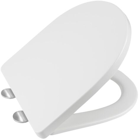 Siège de toilette JALTA, Soft Close, blanc (1/5)
