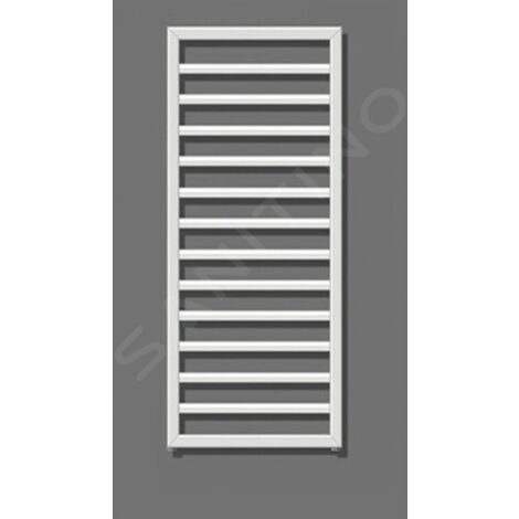 Zehnder Subway - Radiateur de salle de bains 973 x 600 mm, droit, raccord central 50 mm, chromé SUBC-100-060 (1/3)