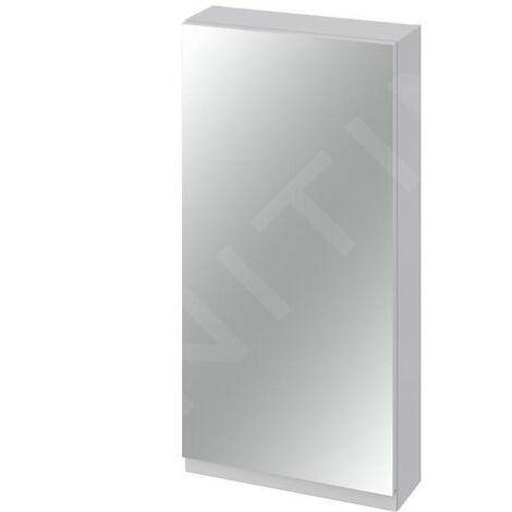 Cersanit Moduo - Armoire à miroir, 80x40x14 cm, 1 porte, charnières G/D, gris S590-033-DSM (1/2)