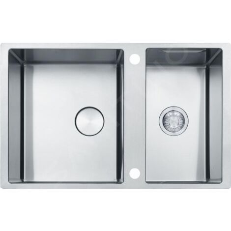 Franke Box Center - Évier BWX 120-41-27, 820x520 mm, inox 122.0579.553 (1/4)