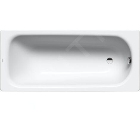 Kaldewei Advantage - Baignoire rectangulaire Saniform 374, 1750x750 mm, effet perl, blanc 112200013001 (1/3)