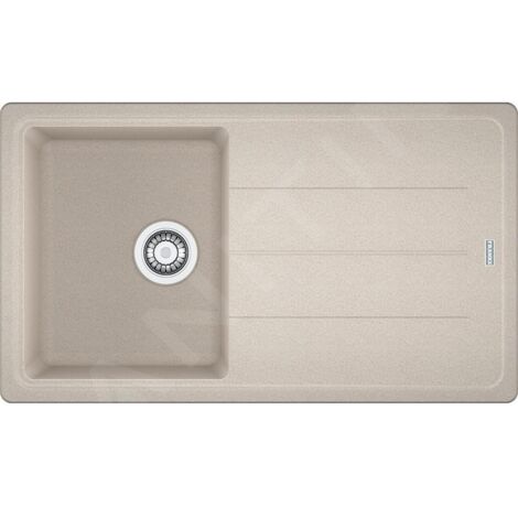 Franke Basis - Évier en fragranit BFG 611-86, 86x50 cm, sahara 114.0494.915 (1/3)