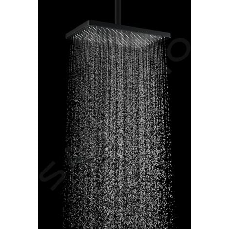 kielle Vega - Douche de tête 360 x 240 mm, noir mat 20118014