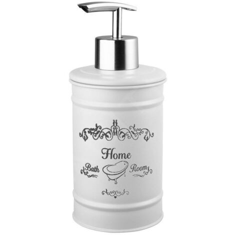 Aqualine Nicea - Distributeur de savon à poser, blanc 7498
