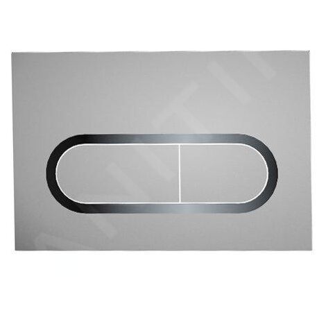 Ravak Chrome - Plaque de déclenchement, chrome/satin X01454 (1/2)