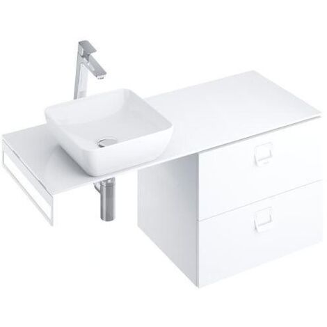 Ravak Comfort - Plaque d'évier 1200x460x16 mm, blanc brillant X000001381 (1/5)