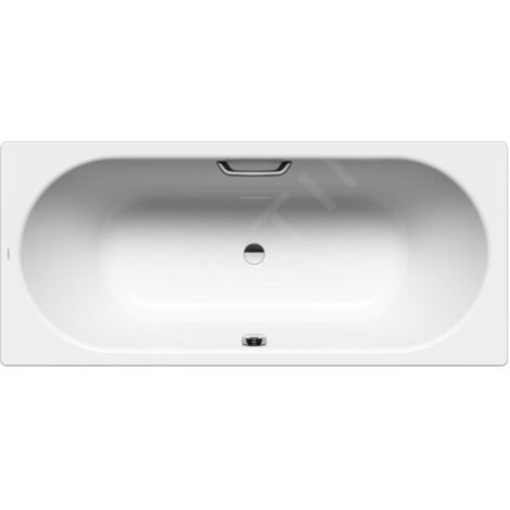 Kaldewei Ambiente - Baignoire rectangulaire Classic Duo 105, 1700x700 mm, trous pour poignées, blanc 290510110001 (1/3)