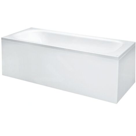 Laufen Solutions - Baignoire avec support et panneau en L droit, 1700x700 mm, blanc H2225060000001 (1/3)
