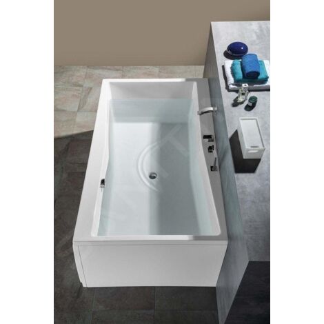 Polysan Baignoires - Baignoire Quest 1800x1000x490 mm, blanche 78511